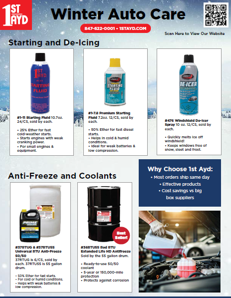 Winter Auto Care flyer thumbnail